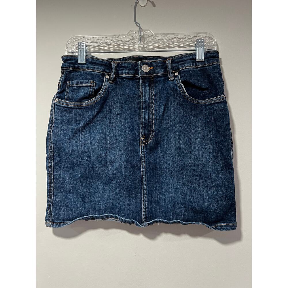 Zara Denim Mini Skirt Size Large